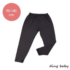 【ding baby】小丁婦幼兒童發熱褲-麻花黑(90-140cm)