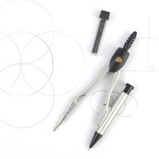 해피two 미니 컴퍼스 정밀 제도용 원형 그리기 다용도 디자인