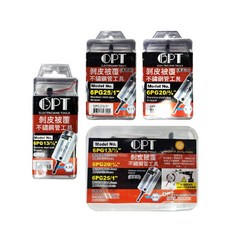 OPT 六角柄不銹鋼管剝皮刀座 台灣製, 1個, 4分【6PG13】1/2"