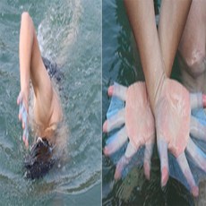 하노빅 수영 물갈퀴 수영물갈퀴오리손, S