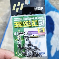 해동 HA-1738 롤링 오모리 리그 도래 덕용 한치 문어 쭈꾸미 갑오징어 낚시채비, S, 1개