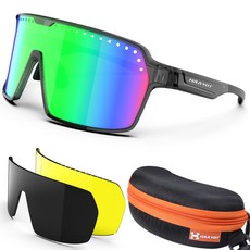 [HAAYOT] UV400 TR90 로드 오토바이 선글라스 스포츠 야구 러닝 대응 차단 편광