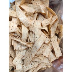 海苔切片 尤魚絲系列 古早味零食 300克/半斤 大包裝, 1個, 黑胡椒切片