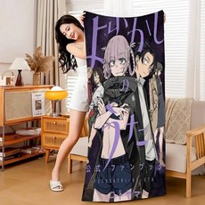 애니메이션 비치 수영 타월 흡 수건 선물 여행 캠핑 체육관, 1개, D. z6