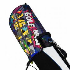 산디앤 캐디백 후드커버 골프가방 방수 해드커버 17종 후드카바, 4.Golf Mania, 혼합계열