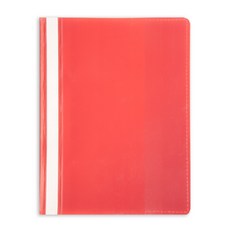 連勤 LW-320 PVC/PP 文件夾 商業夾, 紅色, 1個