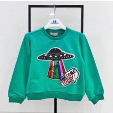 탈렌트키즈 (모다시흥)쁘띠앙팡 PCW12BS103 PC프링마크맨투맨_SH