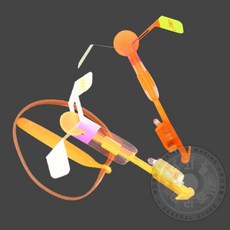 무지개몰 야광 플라잉 낙하산 1입 아기장난감