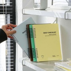 울언니추천샵 데일리 A5 체크리스트 플래너, 03 에메랄드 그린
