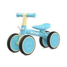 Gotrax 베이비 밸런스 바이크 만 1-2세 17.8cm(7인치) 전면 및 후면 무소음 휠 튼튼한 스틸 프레임 29.9kg(66파운드) 하중 빠른 2분 조립 CPC 인, Blue