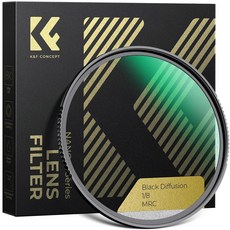 K&F Nano X 블랙미스트 1/8 나노코팅 구경선택가능, 1개, 43mm