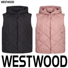 5층 웨스트우드 WESTWOOD 우먼 후드 퀄팅 패딩 베스트 (여자 가을 조끼) N3/628