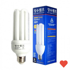 인테리어조명 삼파장 전구 고효율 30w e26 소켓 절전형, 30W-전구색(노란색)
