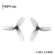 2쌍 HQPROP 1.4인치 35mm 프로펠러 1.4X1.1X3 샤프트 초경량 후프 FPV, 01 2Pairs Grey