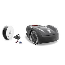 하스크바나 제노아 로봇 잔디깎이 Automower (오토모어) Aspire R4 (검정) S키트 포함 작업 범위 400㎡ 가정용 잔디 깎기 작업을 단축
