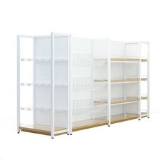 이동식 트롤리 스낵 약국 바퀴달린 가판대 탕비실 이동식 트롤리(후크형) 103x33x220, 이동식 트롤리(선반형)103x33x160