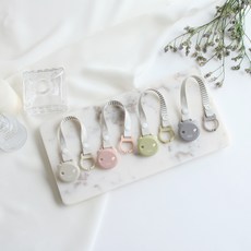 티지엠 곰돌이 노리개 홀더, 1개, 코랄핑크