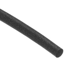 uxcell 실리콘 폼 씰 웨더 9.8피트 3M 스펀지 솔리드 코드 4mm 고무 스트립, 블랙, 2.5mm x 2.5m