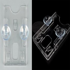 주차카드 케이스 주차카드케이스 카드케이스 명함 끼움 주차케이스, 흡착판