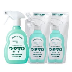 우타마로 클리너 본체 400ml 1개 + 리필 350ml 2개 세트