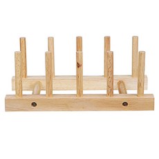 모던하우스 일산점 내추럴우드 4칸 접시꽂이