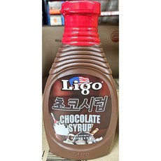 업소용 초코시럽(리고 585g) X6 식자재, 585g, 6개