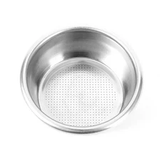 스테인레스 스틸 커피 필터 바구니 Delonghi Breville 호환 카페 기계 드리퍼 포타필터 메이커 채반 51mm 54mm 58mm, [01] 54MM-2CUP