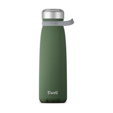 스웰 티크우드 핸들 트래블러 1180ml, 그린 재스퍼, 1개