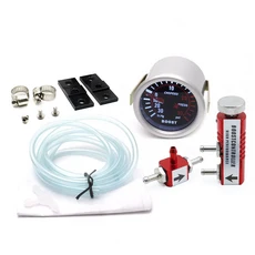 CNSPEED 자동차 스모크 렌 터보 부스트 게이지 PSI/In.Hg 조정 가능한 컨트롤러 키트 포함 1-30 IN-CABIN 2, 01 with Red Controller