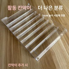 네일샵 서랍장 메니큐어 립스틱 수납 선반 캐비닛 정리함, 1.396mm, 투명 칸막이