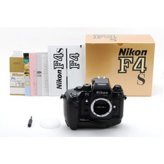 EXC+4 Nikon F4S MB-21 MF-22 35mm 필름 SLR 카메라 박스 매뉴얼 바디