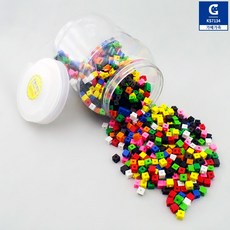 가베가족 큰솔스토밍 1cm 연결큐브 교구, KS7134, 1개