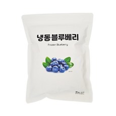 이안 미국산 냉동 블루베리, 2개, 1kg