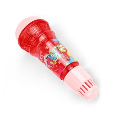 DFMEI 特大號迴音道具話筒物理迴音兒童麥克風音樂玩具唱歌, 1個, 兒童迴音話筒紅色(OPPO袋):如圖