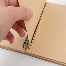 다있드림 50매 무지 노트 감사일기장, 블랙+화이트