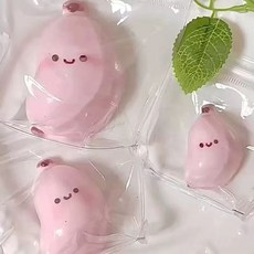 햄스터 말랑이 토이, 중형, 1개, 리틀 핑크 바나나