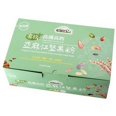 統一生機 有機高纖高鈣亞麻仁堅果粉 25g x 30包 無糖 獨立包裝