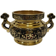 順心 3吋8 新如意祖爐 祖先爐 公媽爐 福祿壽 祭祀用品, 1個