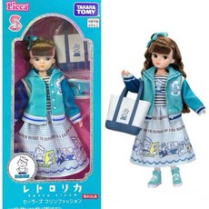 莉卡娃娃 復古莉卡 水手海軍洋裝 玩偶 LA95334, 1個