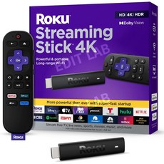 Roku 로쿠 스트리밍 스틱 4K Dolby Vision, 4K+돌비 비전