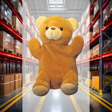 손인형 곰 1개 구연동화인형 교육용 동화인형극 동화책 손가락 행사