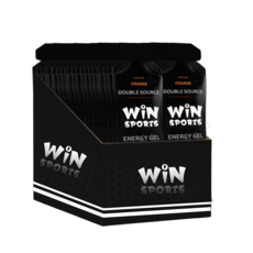 WiN SPORTS 雙效能量果膠 白葡萄風味 運動能量補給, 60ml, 30包