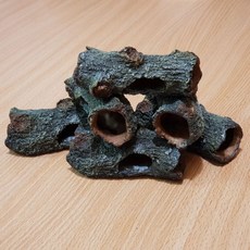 UP-雅柏 仿真空心樹幹(S/L) 空心磚 繁殖甕 躲藏 造景 裝飾 異型 螯蝦 水草 鼠魚 兩棲 爬蟲 角蛙 短鯛, 1個, YS061-S