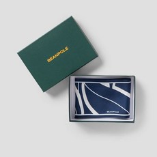 [매장정품] [빈폴] 실크 쁘띠 트-윌리 - 네이비 BE6284L12R