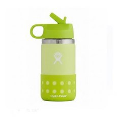 Hydro Flask 12oz 吸管蓋保溫鋼瓶 香瓜黃 354ml, 1個