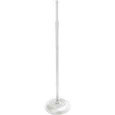 온스테이지 MS7201QTR 쿼터 턴 라운드 베이스 마이크 스탠드 블랙, White, 1개, 화이트