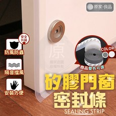 矽膠門窗密封條 窗戶隔音條 防蟑螂門縫 門縫防塵膠條 門底隔音條 門縫密封條 窗密封條 修繕, 1個, 透明