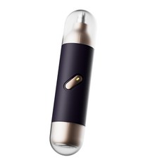 多功能鼻毛修剪器 LED照明 Type-C充電, (充電式) 鼻毛刮鬍2合一修剪器 黑色