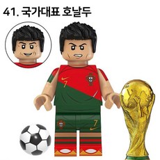 핸드브릭 팩토리 커스텀 미니브릭 피규어 축구선수 피파 싸커 플레이어 호환 블록호환, 41. 국가대표 호날두