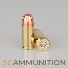 실물기반의 9mm HHP 할로포인트 더미탄(모형탄 모형총알), Nickel, 1개